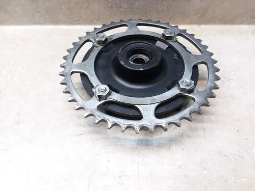 VTG 1986 Yamaha XT 600 XT600 Rear Wheel Hub & Drive Chain Sprocket ANX-C60
