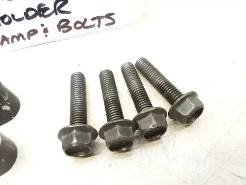 VTG 1982 Yamaha XT550 XT 550 Top Handlebar Mount Holders & Bolts PJ-16