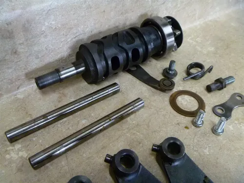 Kawasaki 220 KLF BAYOU KLF220-A1 Used Engine Shift Drum Forks 1988 #KB23