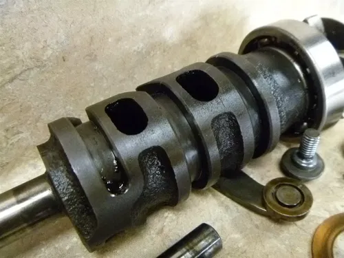 Kawasaki 220 KLF BAYOU KLF220-A1 Used Engine Shift Drum Forks 1988 #KB23