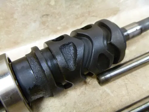 Kawasaki 220 KLF BAYOU KLF220-A1 Used Engine Shift Drum Forks 1988 #KB23