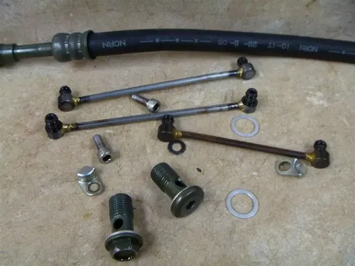 Kawasaki 600 ZZR ZX600-J ZZR600 Used Engine Oil Lines Pipe  2006 KB39