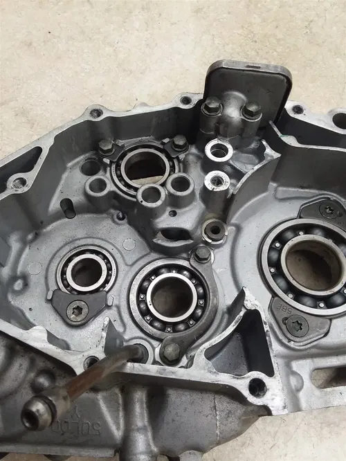 Yamaha YZ250F Engine Right Crankcase 2004 #30 ANX ARP E18