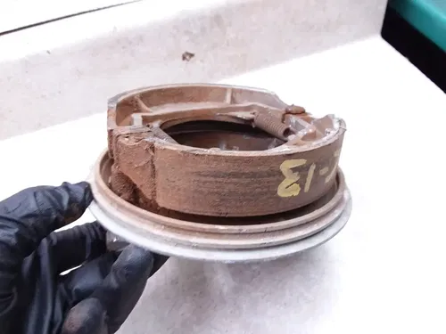 Yamaha 90 HT1 Enduro HT1B Rear Wheel Brake Plate 1971 ANX-C