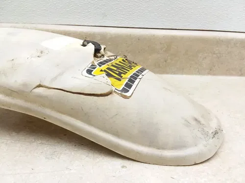 Yamaha 400 MX MX400 Rear Fender DAMAGE 1975 ANX