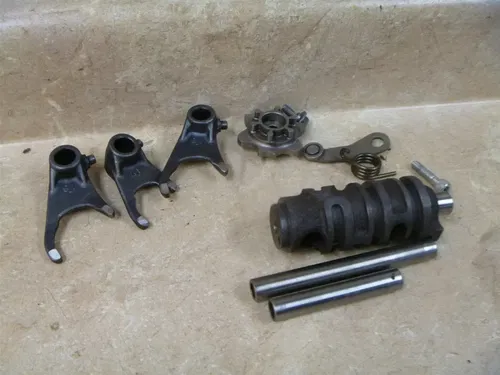 Kawasaki 250 KLR KLR250 Used Engine Shift Drum Forks 1986 SM203