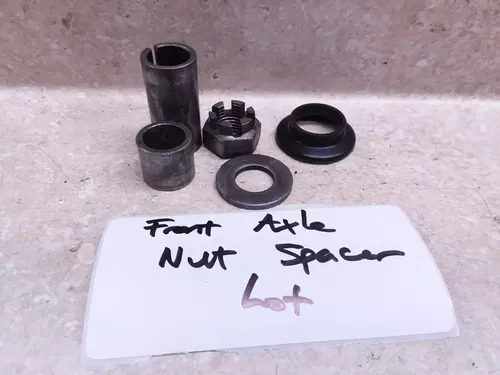 Yamaha 250 DT DT250 Enduro Front Wheel Axle Spacer Nut Lot Vintage 1978 ANX-C30
