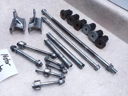 Yamaha 1100 Maxim XJ1100 Motor Mount Bolt Hardware Bracket Lot 1982 ANX-C40 PJ