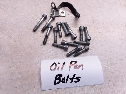 Yamaha 1100 Maxim XJ1100 Engine Oil Pan Mount Bolts Lot 1982 ANX-C40 PJ
