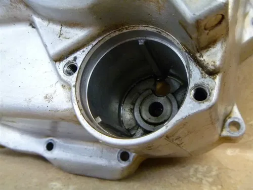 Honda 125 TRX FOURTRAX TRX125 Used Engine Right Clutch Cover 1987 #HB55 VTG