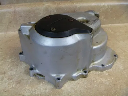 Honda 125 TRX FOURTRAX TRX125 Used Engine Right Clutch Cover 1987 #HB55 VTG