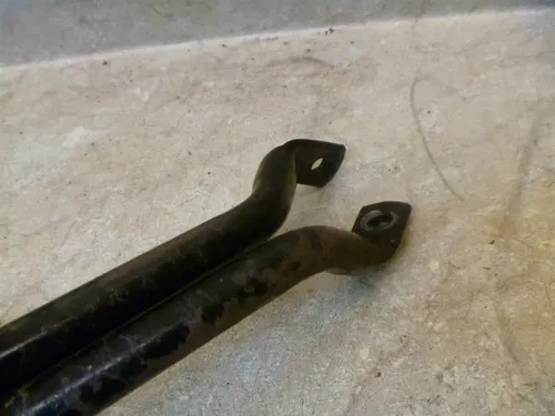 Yamaha 650 XJ TURBO XJ650 Used Rear Frame Grab Rail Set 1983 Vintage YB74