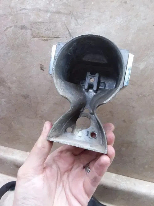 Harley Davidson Z90 Aermacchi Taillight Bracket Cover 1970s #33 ANX ARP E15