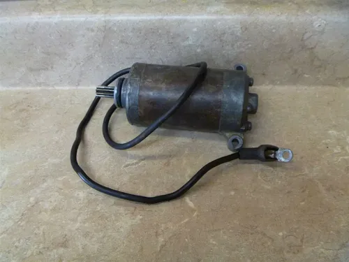 Kawasaki 220 KLF BAYOU KLF220-A1 Used Engine Starter Motor 1988 #KB23