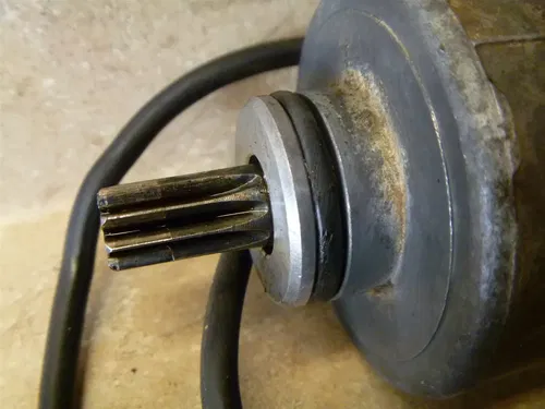 Kawasaki 220 KLF BAYOU KLF220-A1 Used Engine Starter Motor 1988 #KB23