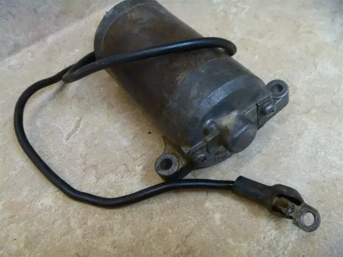 Kawasaki 220 KLF BAYOU KLF220-A1 Used Engine Starter Motor 1988 #KB23