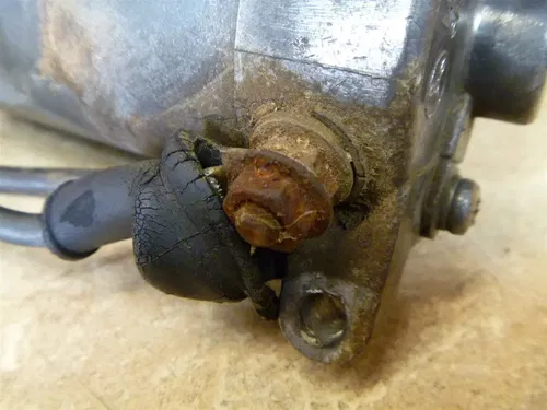 Kawasaki 220 KLF BAYOU KLF220-A1 Used Engine Starter Motor 1988 #KB23