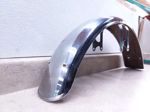 Suzuki 380 GT GT380 Sebring Front Fender Chrome OEM Vintage 1975 ANX-C5