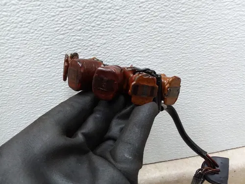 Yamaha 600 TT600 Engine Good Generator Stator 1984 #19 ANX B213
