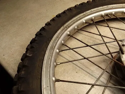 Husqvarna 250 WR250 HUSKY AKRONT ME-6278 Front Wheel Rim 1976 ANX B215
