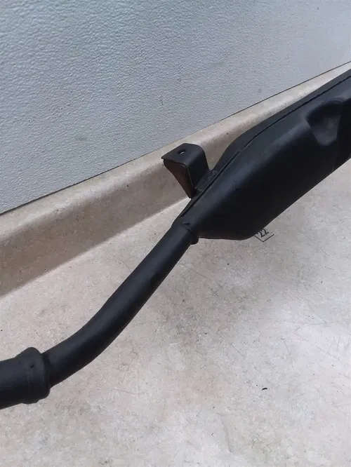 Yamaha YZ80-A Original Exhaust Muffler Chamber 1974 #22 ANX ARP E12