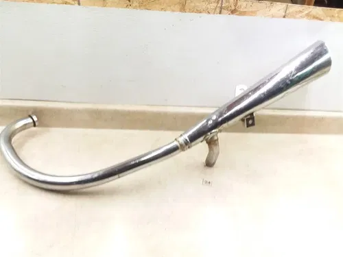 Yamaha XS400 Good Left Original Exhaust Muffler 1982 1983 #24 ANX ARP E12