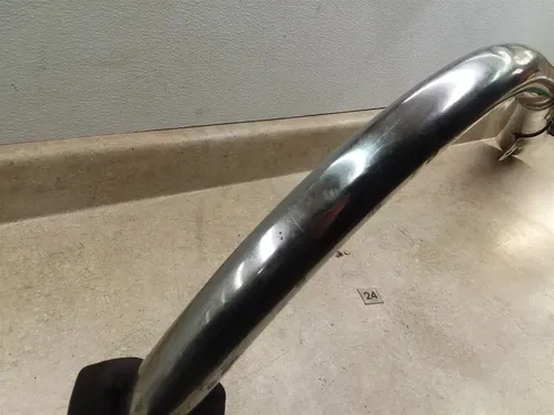 Yamaha XS400 Good Left Original Exhaust Muffler 1982 1983 #24 ANX ARP E12