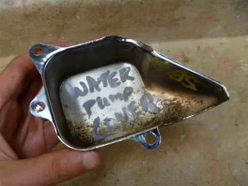 Suzuki 800 VS INTRUDER VS800-GL Used Outer Water Chrome Cover 1993 SB47
