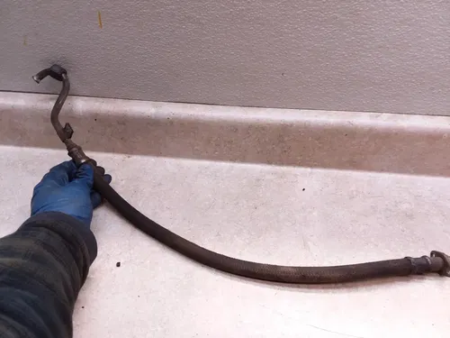 Yamaha 500 XT XT500 Enduro Frame Engine Oil Hose Pipe 1977 TT500 ANX-C38