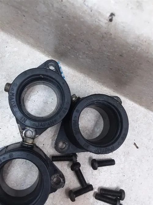 Suzuki 850 GS850-GL Engine Carb Manifold Boots OEM 1981 1982 #16 ANX C50