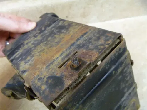 Suzuki 185 TC RANGER TC185 Used Battery Box Holder 1974 Vintage SB26