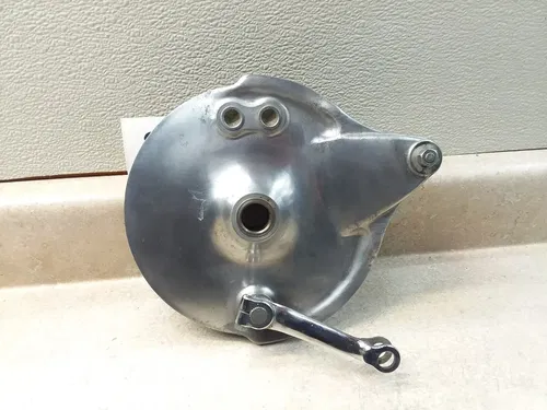 VTG 1974 CB450-K7 CB 450 Rear Wheel Brake Plate Assembly ANX-A54