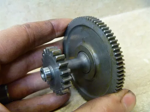 Yamaha 80 YFM BADGER YFM80-J Used Engine Starter Gear 1985 #YB26