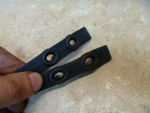 ATK 350 ROTAX Ahrma ATK350-DS Used Gas Fuel Tank Straps 1997 Vintage RB7