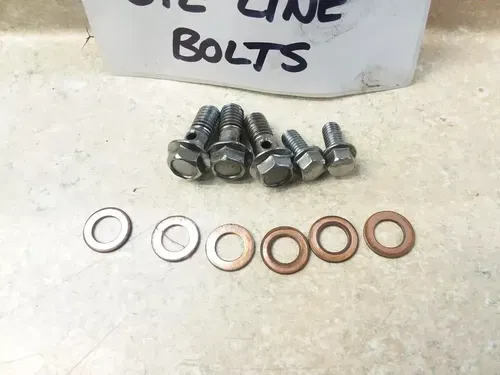 1988 Kawasaki VN 1500 Vulcan VN1500-A2 Engine Top End Oil Line Bolt Lot PJ-11