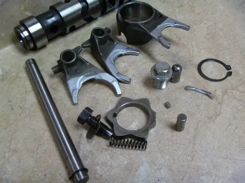 Kawasaki 650 KZ650-B KZ 650 B Used Engine Shift Drum & Forks 1979 #KB11