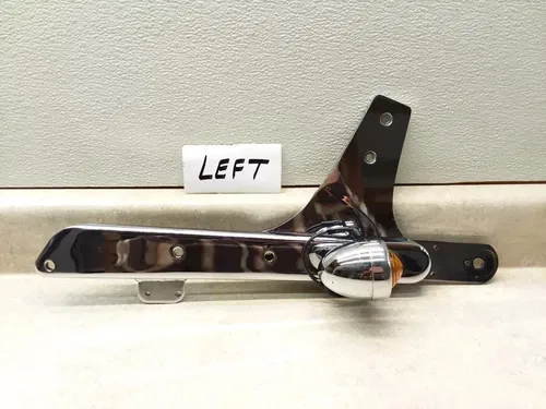 1988 Kawasaki VN 1500 Vulcan VN1500-A2 Left Rear Sissy Bar Mount & Flasher PJ-11
