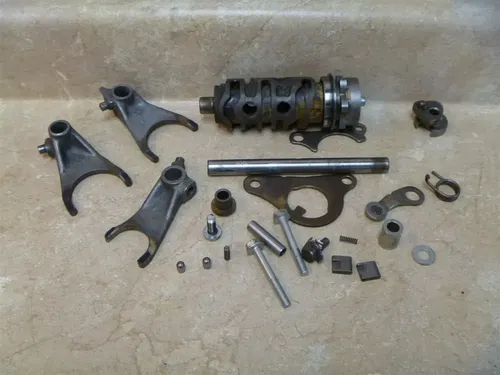 Honda 600 CBR HURRICANE CBR600-F Used Engine Shift Drum Forks 1989 #SM147
