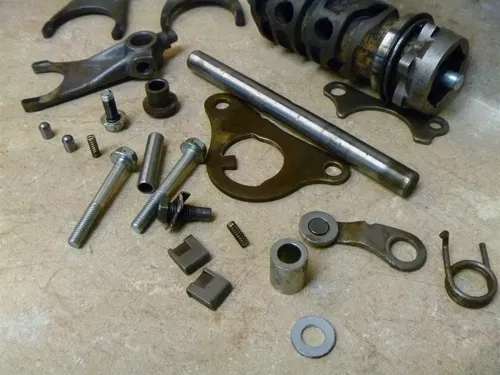 Honda 600 CBR HURRICANE CBR600-F Used Engine Shift Drum Forks 1989 #SM147