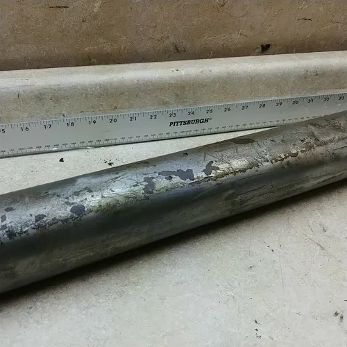Kawasaki 250 A1 Samurai Right Exhaust Muffler 1968 ANX B-15