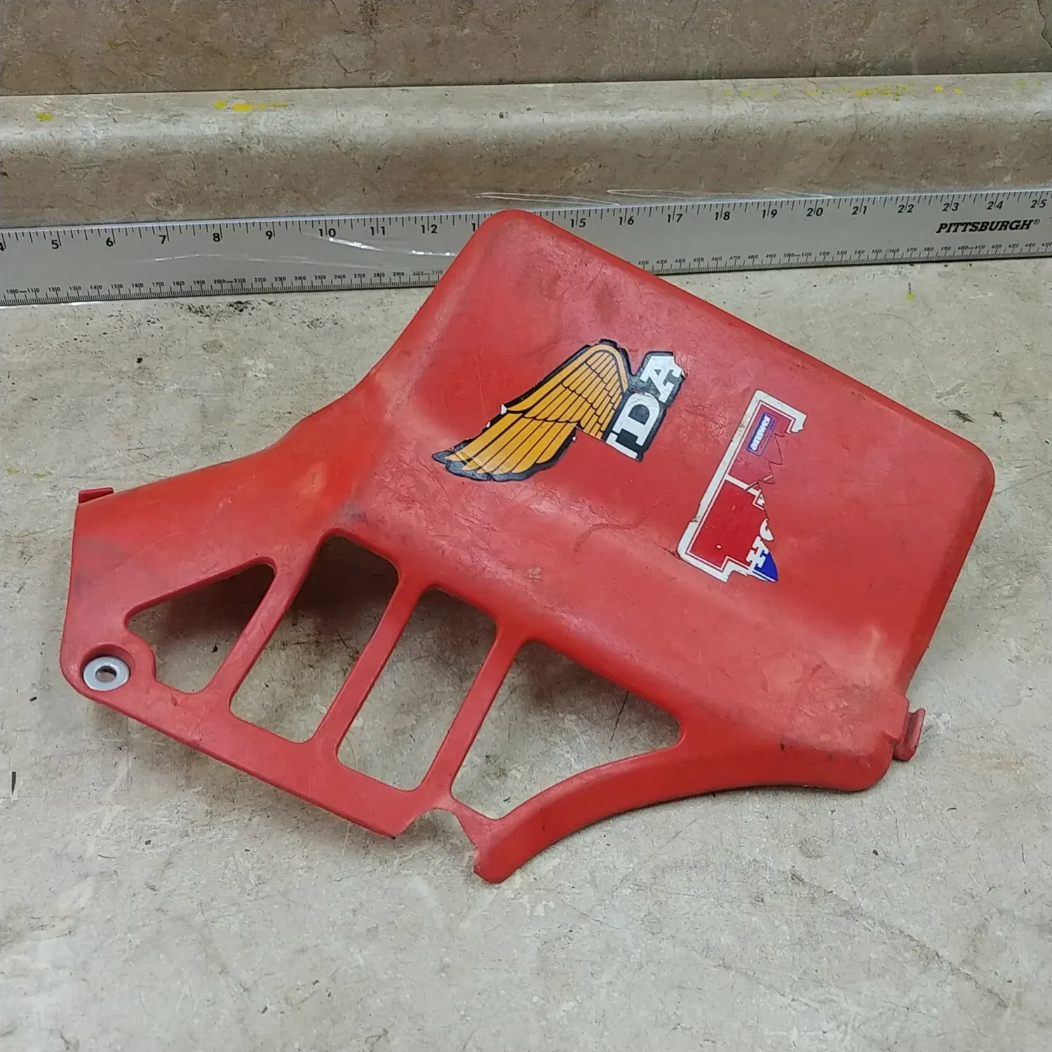 Honda 250R ATC ATC250-R Right Side Tank Radiator Cover Panel 1985 ANX #A-1118