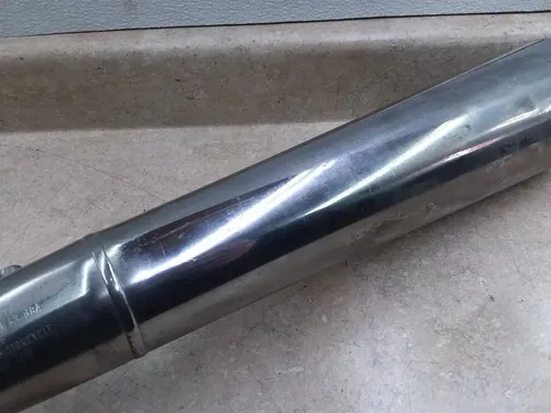 BMW R100 R65 R80 Original Left Exhaust Muffler 18121452199 1980s #6 ANX ARP E12
