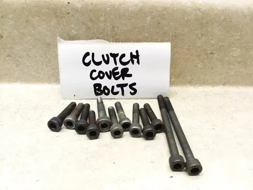 1984 Yamaha TT600 TT 600 Engine Clutch Cover Bolt Lot PJ-3