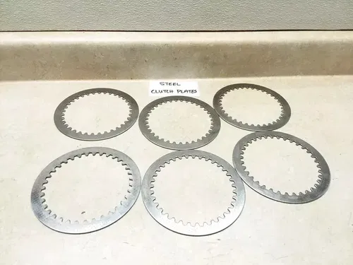 1982 Kawasaki KZ 750 KZ750-N Spectre Engine Clutch Steel Plate Lot PJ-10