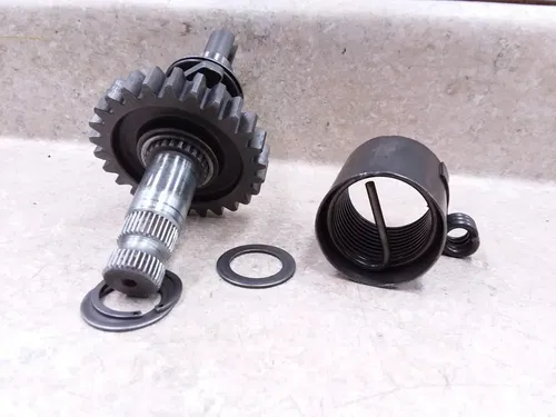 Yamaha 250 Enduro DT DT250 Engine Kickstart Shaft Assembly Kickstarter 1975 ANX