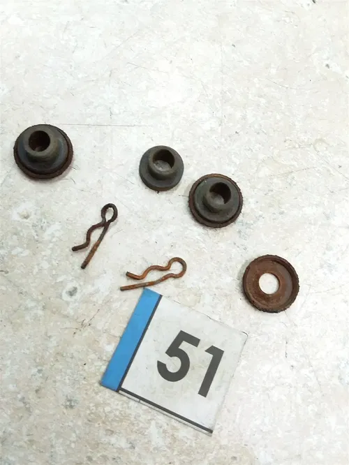Yamaha DT400 DT360 DT250 Meter Clips Mount Hardware LOT 1974 1975 51 ARP ANX E19