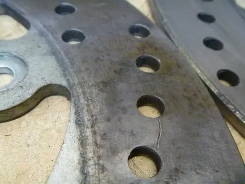 Yamaha 650 XJ TURBO XJ650 Used Front Brake Disk Rotor Set 1983 Vintage YB74
