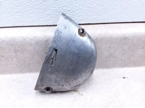 Yamaha 360 Enduro RT2 Engine Right Oil Pump Cover CRACK 1972 RT1 RT3 ANX-B221