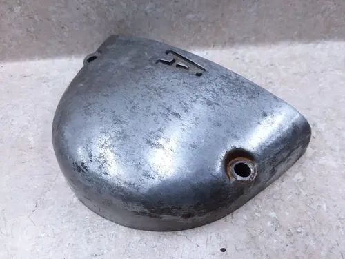 Yamaha 360 Enduro RT2 Engine Right Oil Pump Cover CRACK 1972 RT1 RT3 ANX-B221