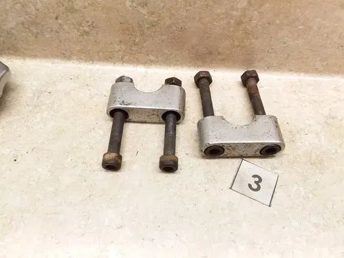 CZ CZ250 Red Frame Handlebar Clamps & B210olts 1974 #3 ANX B210